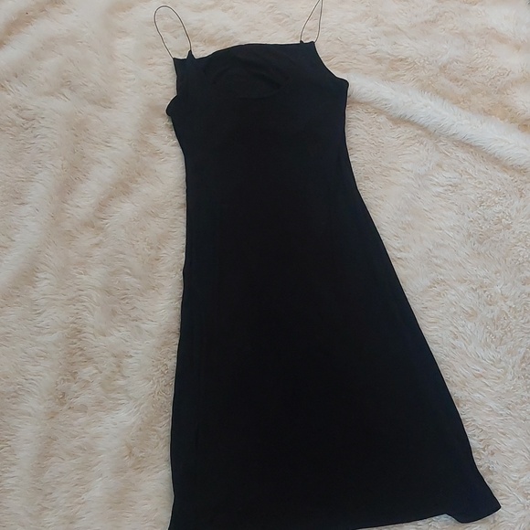 Joah Brown Black Slit Women\'s Dress Joah Brown Black Slit Women\'s Dress